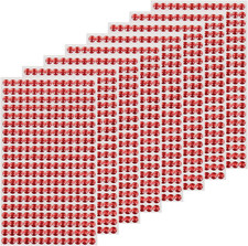 3584 Pcs Gem Stickers, 8 Sheets Self Adhesive Rhinestone Stickers Bulk Peel