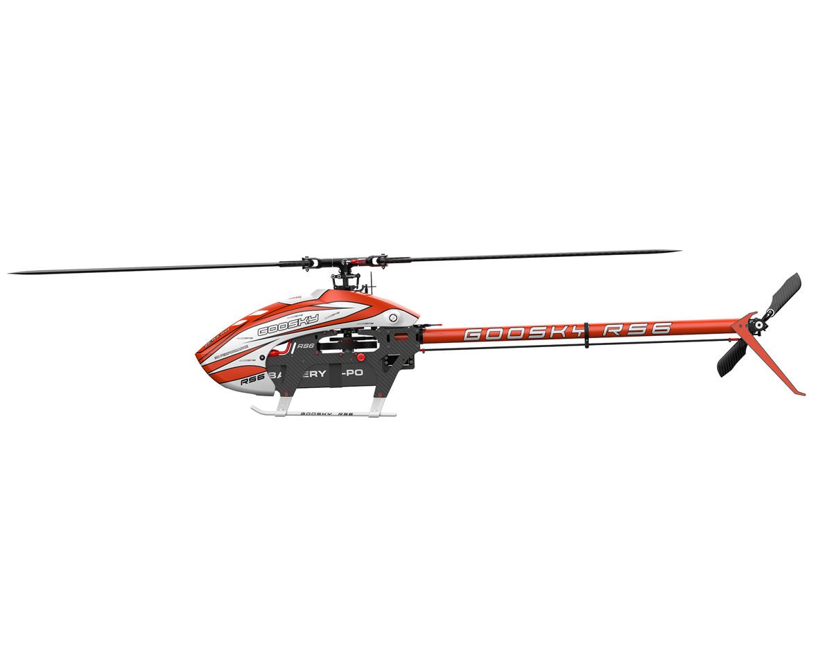 GooSky Legend RS6 600 Electric Helicopter Kit (Orange) [GSK-BAF060008]