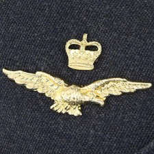 Royal Air Force Officers Side Cap Badge