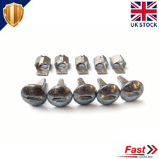 FIT HYUNDAI ENGINE SEAL SWIVEL METAL TRIM FASTENING / SHIELD FIXING CLIPS