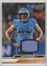 2024 Upper Deck CFL Jersey Jake Ceresna #14 1e15