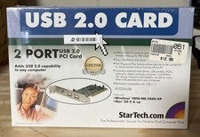 PCI to 6 Port USB 2.0 Card, StarTech.Com PCI625USB21