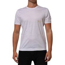 DOLCE & GABBANA T-shirt maglietta intima girocollo cotone bianco IT5 / US M 1...