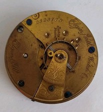 1887 Elgin 18s Grade 73 Pocket Watch Movement To Restore