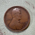 1910 S Lincoln Wheat Cent Better Date San Francisco Mint Fine F