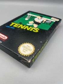 🔥TENNIS NINTENDO NES EUROPEAN VERSION OVP BOXED + ANLEITUNG + modul