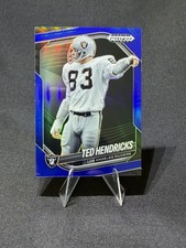 TED HENDRICKS 2025 PANINI PRIZM BLACK FOOTBALL BLUE RAIDERS 185/199 