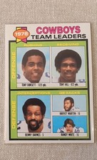 1979 Topps - Team Leaders Tony Dorsett, Randy White, Tony Hill #469 (RC)