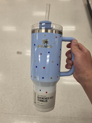 #ad Stanley 40 oz target exclusive Quencher Tumbler Ombre Starry Sparkle $75.00