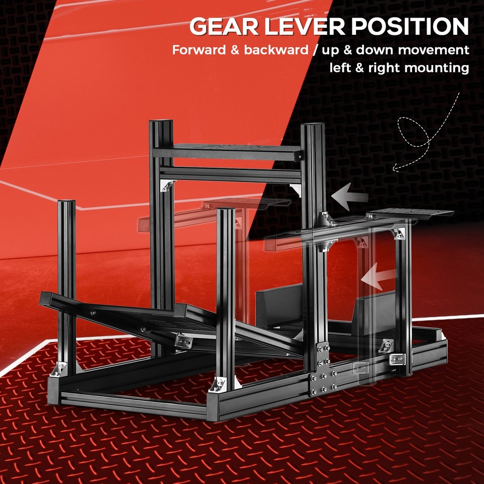 Supllueer Racing Sim Cockpit 4080 Aluminium Racing Frame Fits For ...