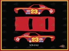1/64 Redline 'Torino Stocker' Reproduction Decal SCR-0182