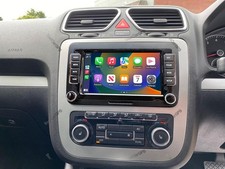 7 For Volkswagen Vw Eos 2006-15 Carplay Android 15 Touch Screen Radio Wcam 7 For Volkswagen Vw Eos 2006-15 Carplay Android 15 Touch Screen Radio Wcam