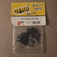 OFNA Racing ~ 30701 ~ Hex Head Screws Assortment Misc. Sizes Vintage NIP NOS