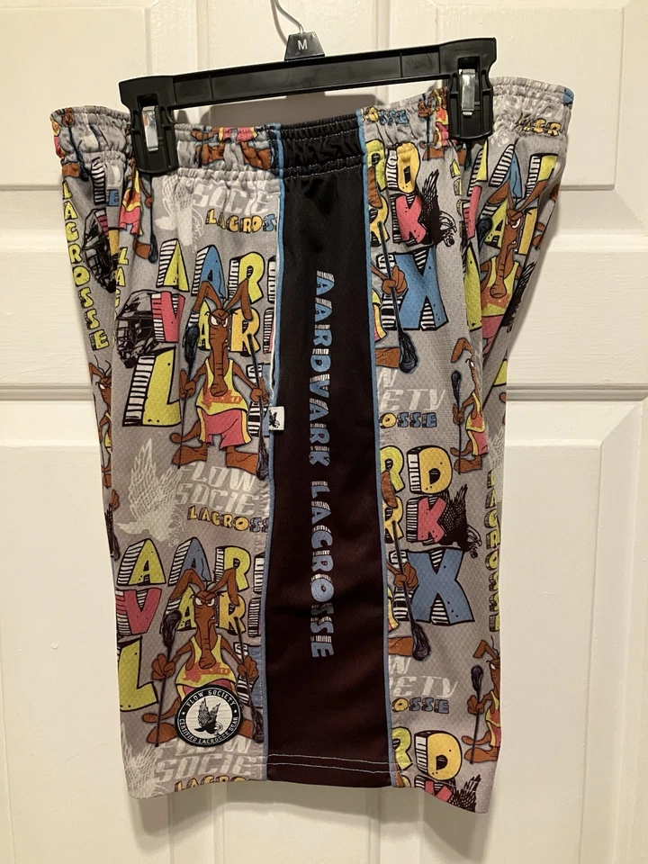 Pantalones Cortos Flow Society Auténticos Equipo de Lacrosse Juveniles XL Aardvark Niño Atlético Foto 3 de 4
