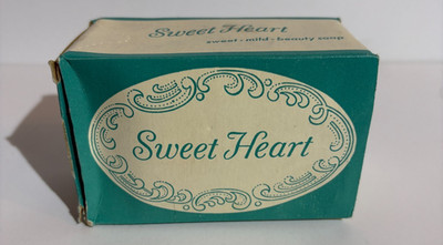 Vintage Sweet Heart Beauty Soap-Box Only