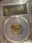 2021 $5 Gold Eagle Type 2 PCGS Black Label FDOI Gaudens / Norris MS70