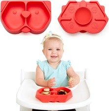 Nummy BOWL - Pure Silicone Bowl with Hidden Suction Cup for Babies and Toddlers