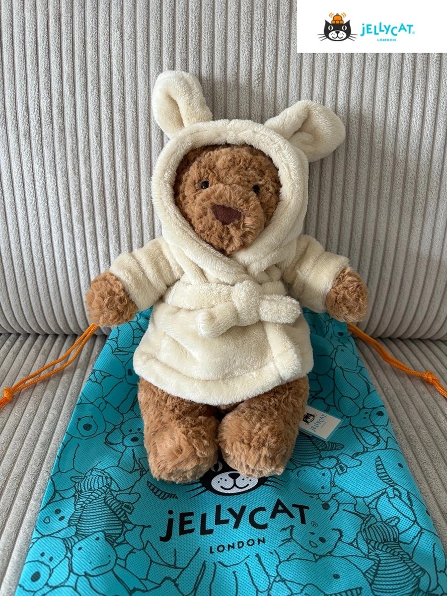 JellyCat Bartholomew Bear Bathrobe 26CM Plush Doll Toys Party Gift
