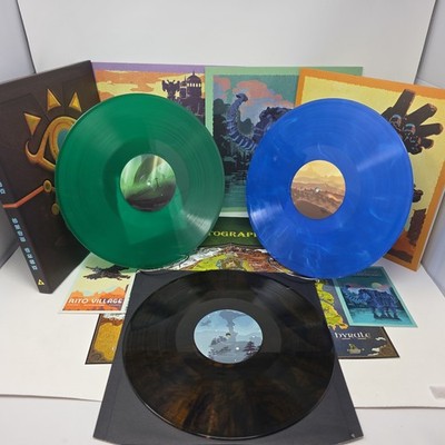 From Hyrule With Love Legend Zelda Breath Wild Vinyl 3 LP Record Boxset Nintendo