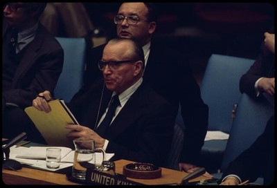 Photo:Mr. Yakov Malik, Soviet Ambassador to the United Nations New York