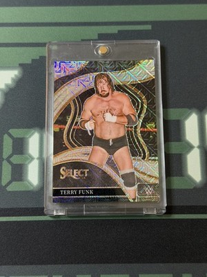 Terry Funk Lucky Envelope /8 Legends Ringside Card WWE Panini Select 2024 LESEN 