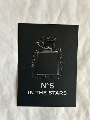 Chanel No 5 In The Stars 100th Anniversary NYC Event Invitation LIMITED EDITION