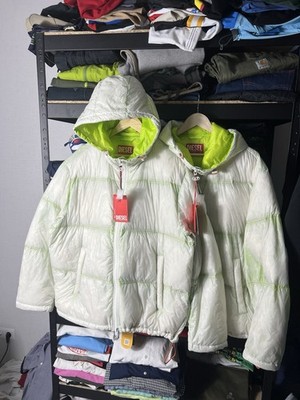 NWT 650$ DIESEL Down Puffer Jacket Gradient Baskin Giacca Size 48 (M-L)