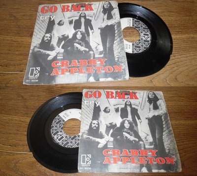 Crabby Appleton - Go Back ORG French PS 7' Heavy Psych Elektra 70'