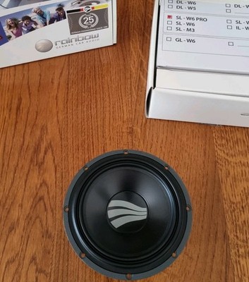 Rainbow Audio   SL W6PRO High Performance Woofer Pair