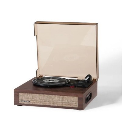 Crosley Scout Record Player  CR6042A-WA Walnut/Gold