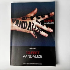 10-FEET VANDALIZE Band Score Book, Sheet Music, Tabs, Used HHF