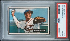 Marty Marion 1951 Bowman PSA 4 #34 St. Louis Cardinals
