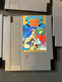 Nintendo NES lot x7 Dick Tracy King's Knight Pac-Man Tetris 2 Rambo Ultima Fax