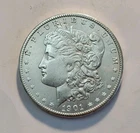 1901 O Morgan Silver Dollar