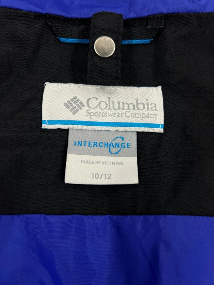 COLUMBIA Hooded Interchange Kid's Girl's Jacket Size 10 - 12 y.o. - Image 4 of 4