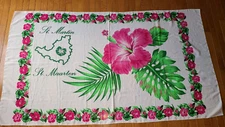 Saint Martin Beach Swim Sarong ~ Cover-Up Wrap Fuchsia Scarf Wrap 40x70