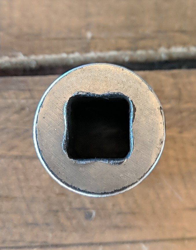 Vintage Westcraft 13/16" 12 Point Chrome Socket 1/2" Drive N Made USA