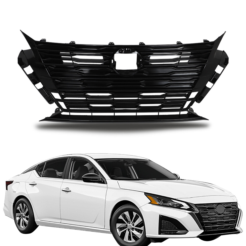 Fit For Nissan Altima 62310-9HF8E New Gloss Black Front Grille