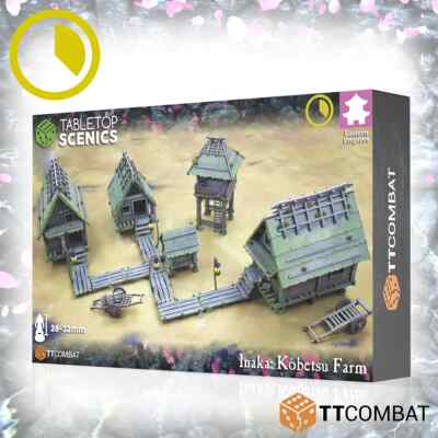 EES-015 TTCombat - Eastern Empires - Inaka: Kōbetsu Farmstead -Table Top Terrain