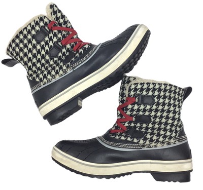 sorel houndstooth boots