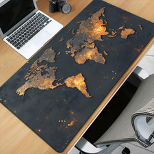 XXL Gaming Mauspad Mausepad Gaming Matte Ruts...