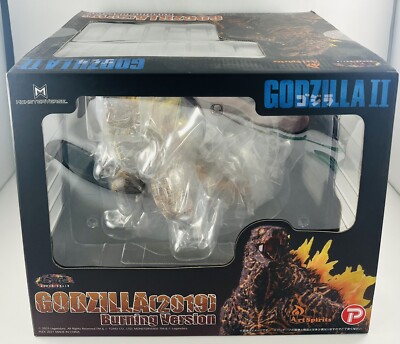 GODZILLA (2019) BURNING VERSION FIGURE MONSTERVERSE PLEX HYPERSOLID 2021 RARE