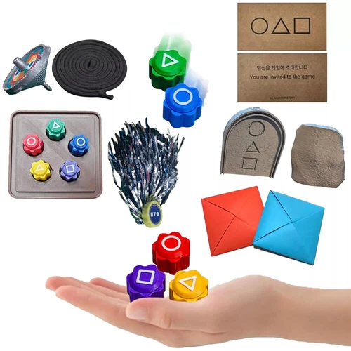 Squid Game Season 2 Gonggi Gong-gi 공기 Toy Korean Jack Stones Game NEW VIRAL GAME - Picture 8 of 40