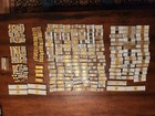 Huge Vintage Rare White Ceramic IC Chip E Prom Gold Processor CPU Lot