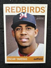 OSCAR TAVERAS #200 2013 Topps Heritage Minor League Edition QTY Rookie/Prospect