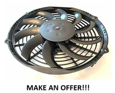 SPAL 30100435 10'' 12V Puller Low-Profile Fan 847 cfm VA11-AP7/C-57A