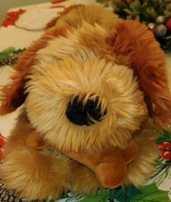 Ganz Heritage Collection Woofer Dog Plush Stuffed Animal Brown New Vintage