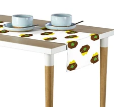 Shamrock Pots of Gold Table Runners  12"x72" or 14"x108"