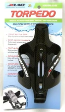 X-Lab Torpedo Gloss Black Carbon Water Bottle Cage Xlab 