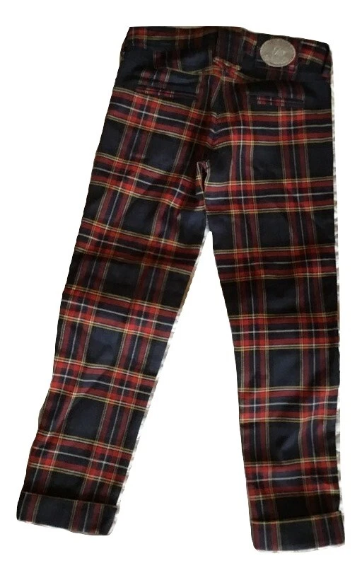 Pantalone da Bambina Miss Blumarine Jeans Pantaloni Lana Piega Inglese Tg 6 Anni Foto 4 de 4